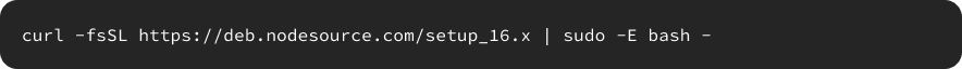 Add NodeSource PPA