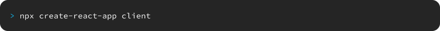 Create a React Application
