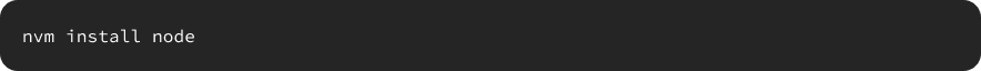 Install Node.js utilizing NVM