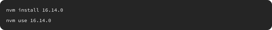 Install Node.js utilizing NVM