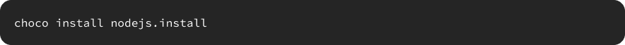 Windows - Install Node.js and NPM