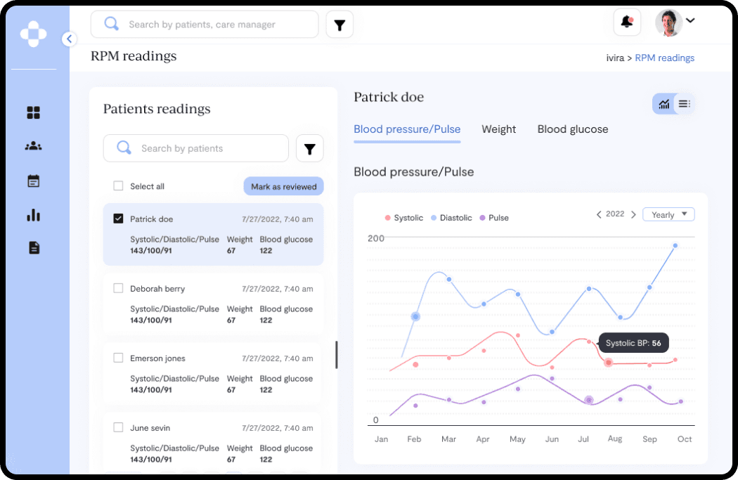 Ivira web UI screenshot 1
