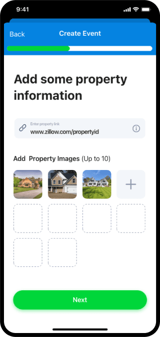 Doors Open mobile UI screenshot 5
