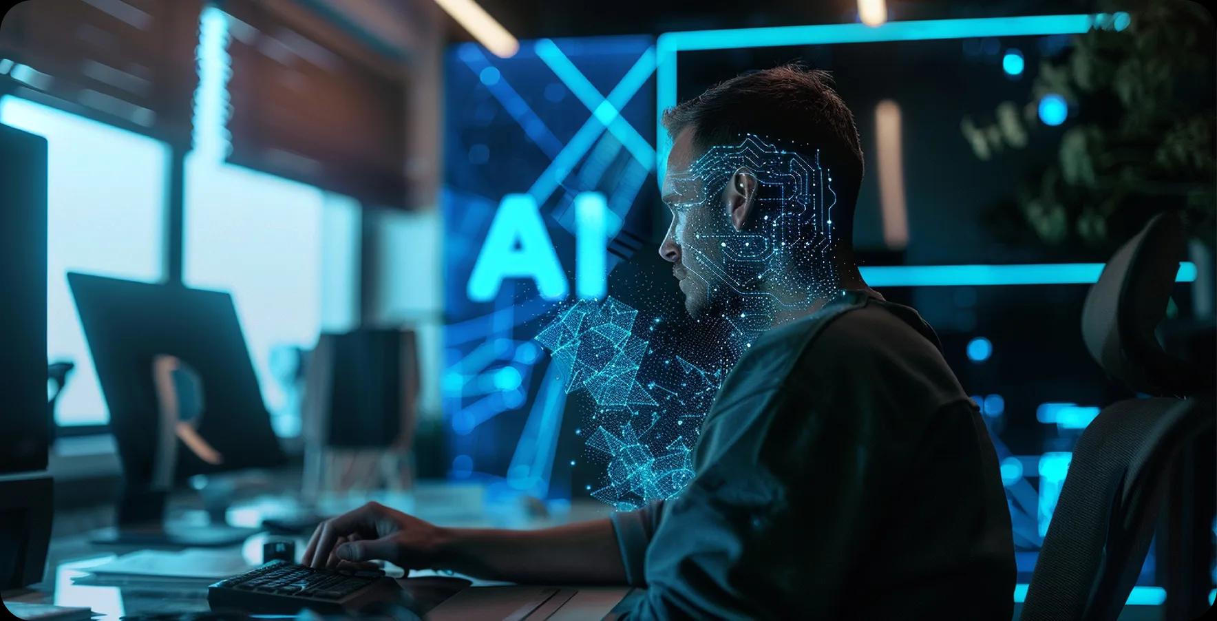 AI ML developers replacing traditional applications with intelligent AI agents
