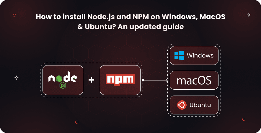 How to install Node.js and NPM on Windows, MacOS and Ubuntu
