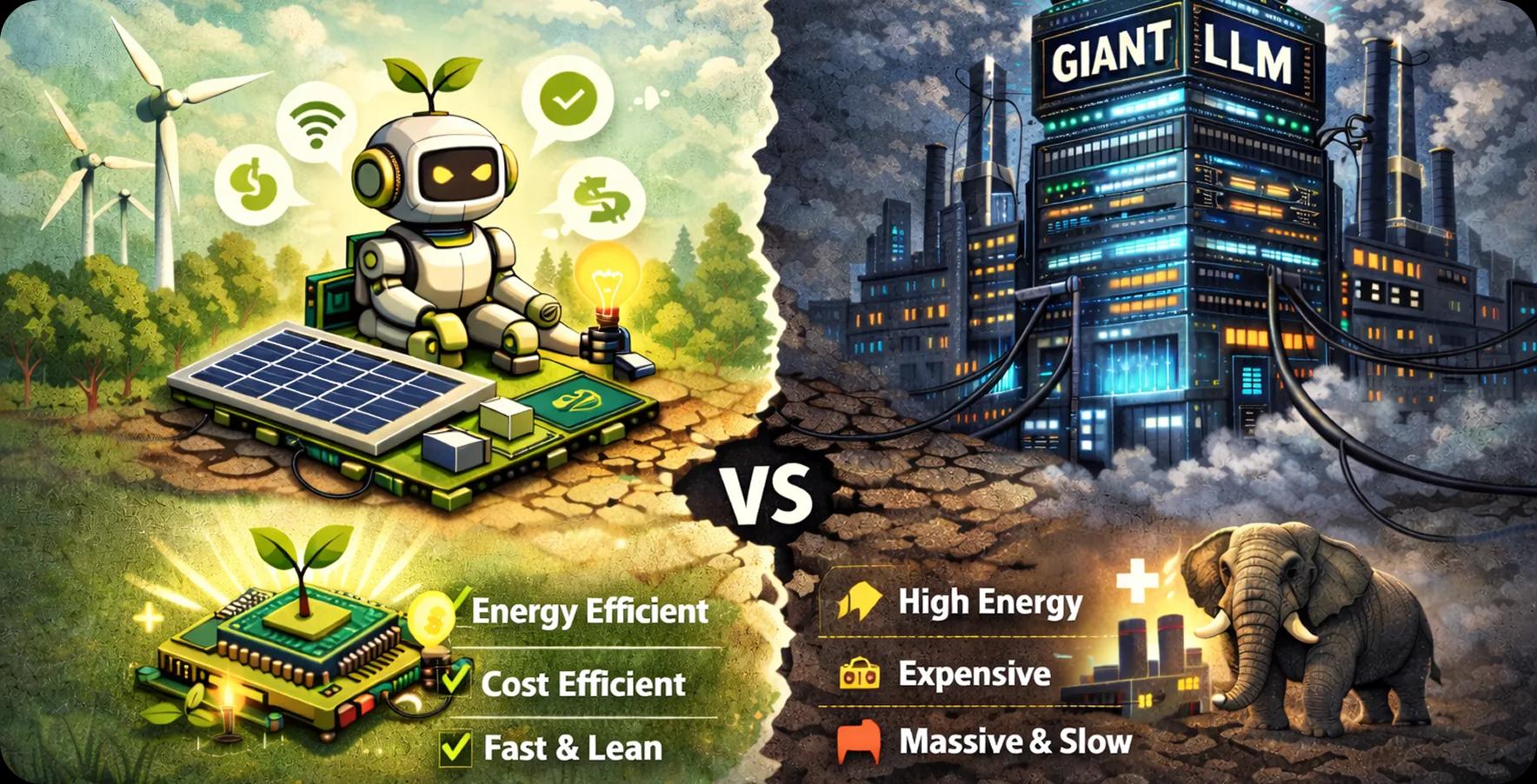 Why Frugal AI will be the default in 2026 - Not giant LLMs