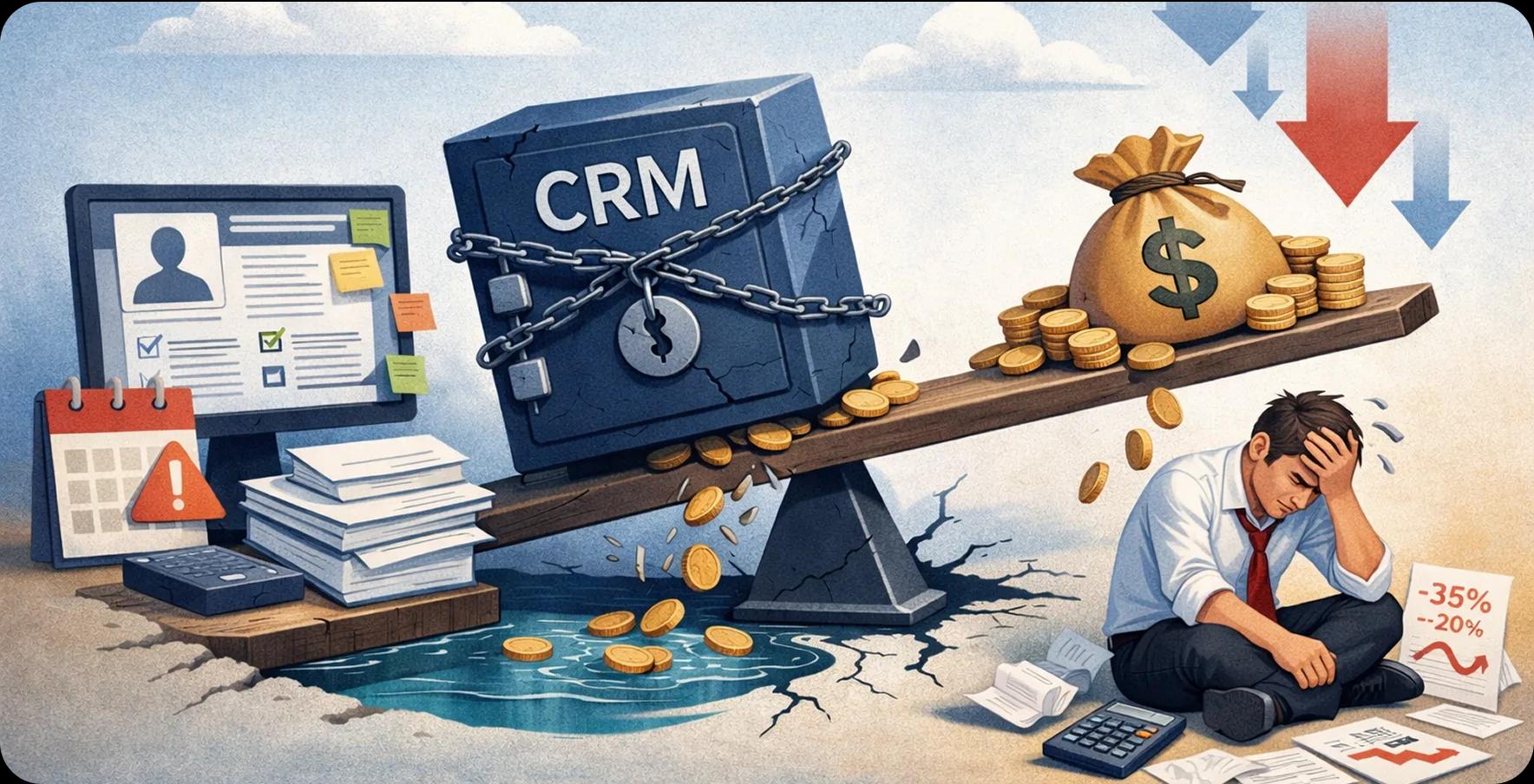 Why your CRM is a revenue liability, not an asset