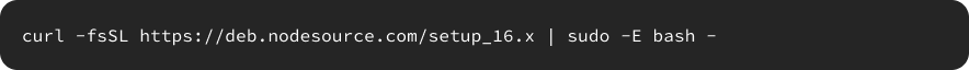 Add NodeSource PPA