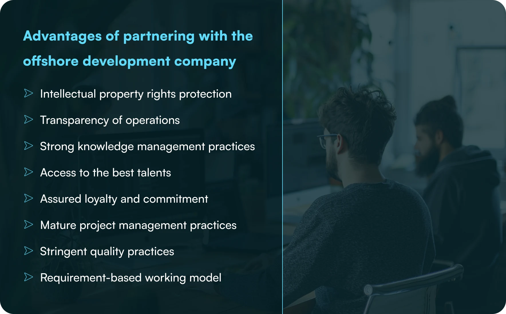 Advantages of partnering with the offshore development company