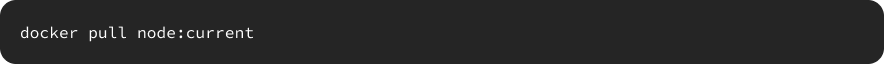 Pull the official Node.js Docker image
