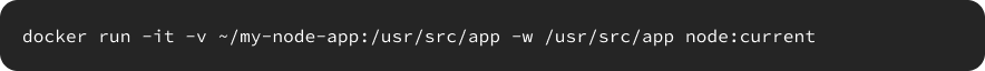 Run the Node.js application