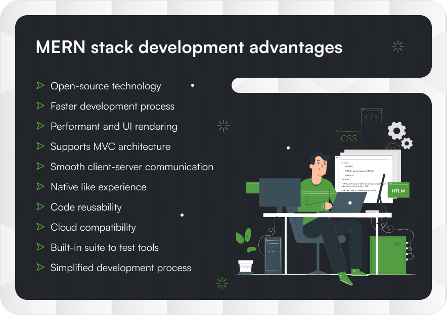 MERN stack development advantages