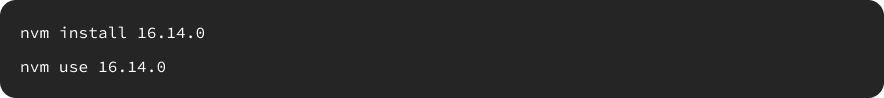 Install Node.js utilizing NVM