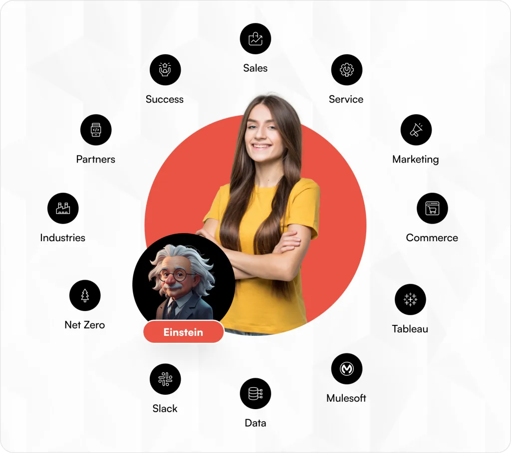 AI-powered insights through Salesforce Einstein